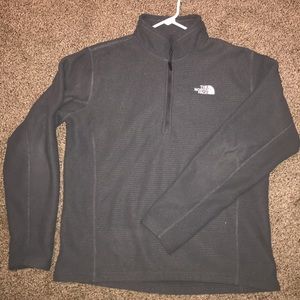 The North Face half zip sweater 100% polyester